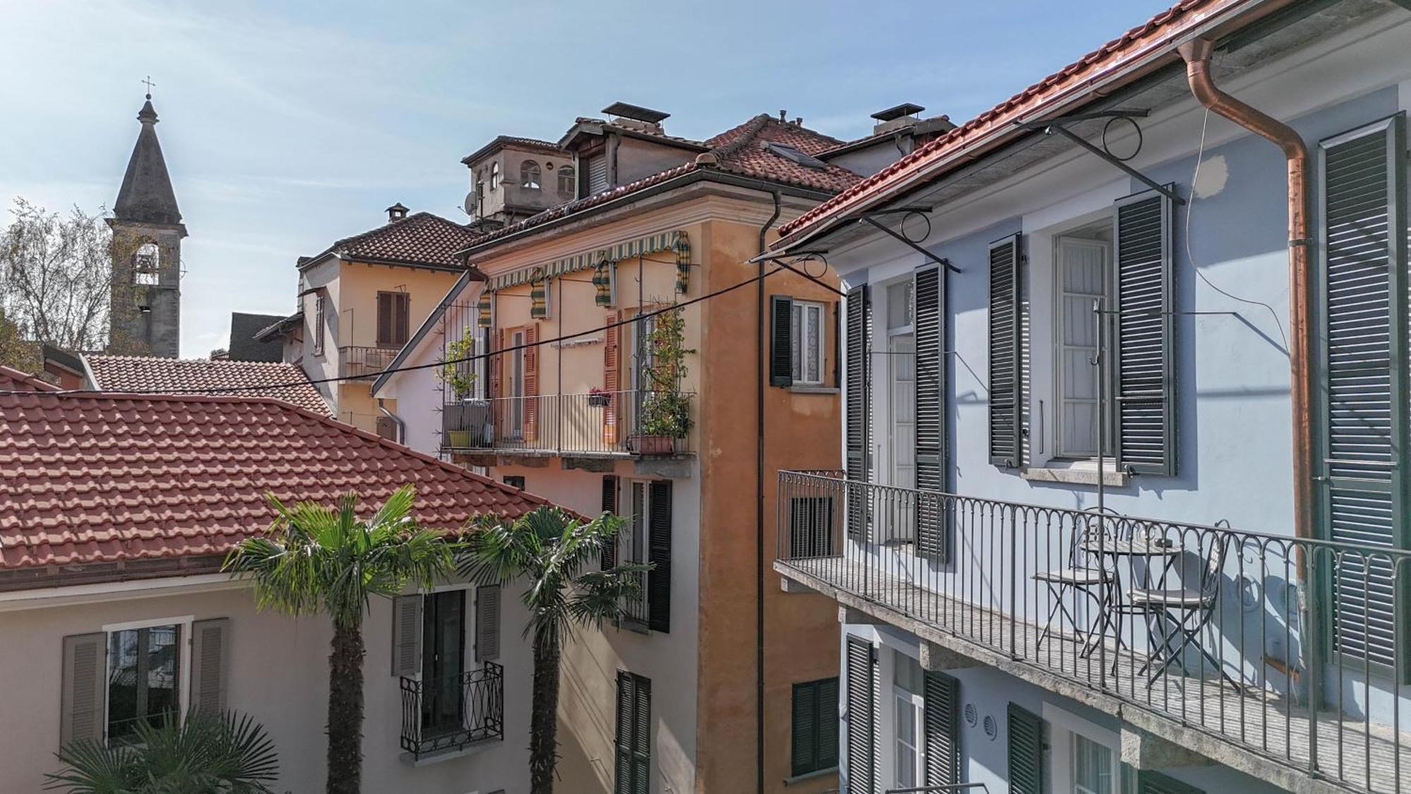 Caffe Dell'Arte Boutique Rooms Locarno Exterior foto